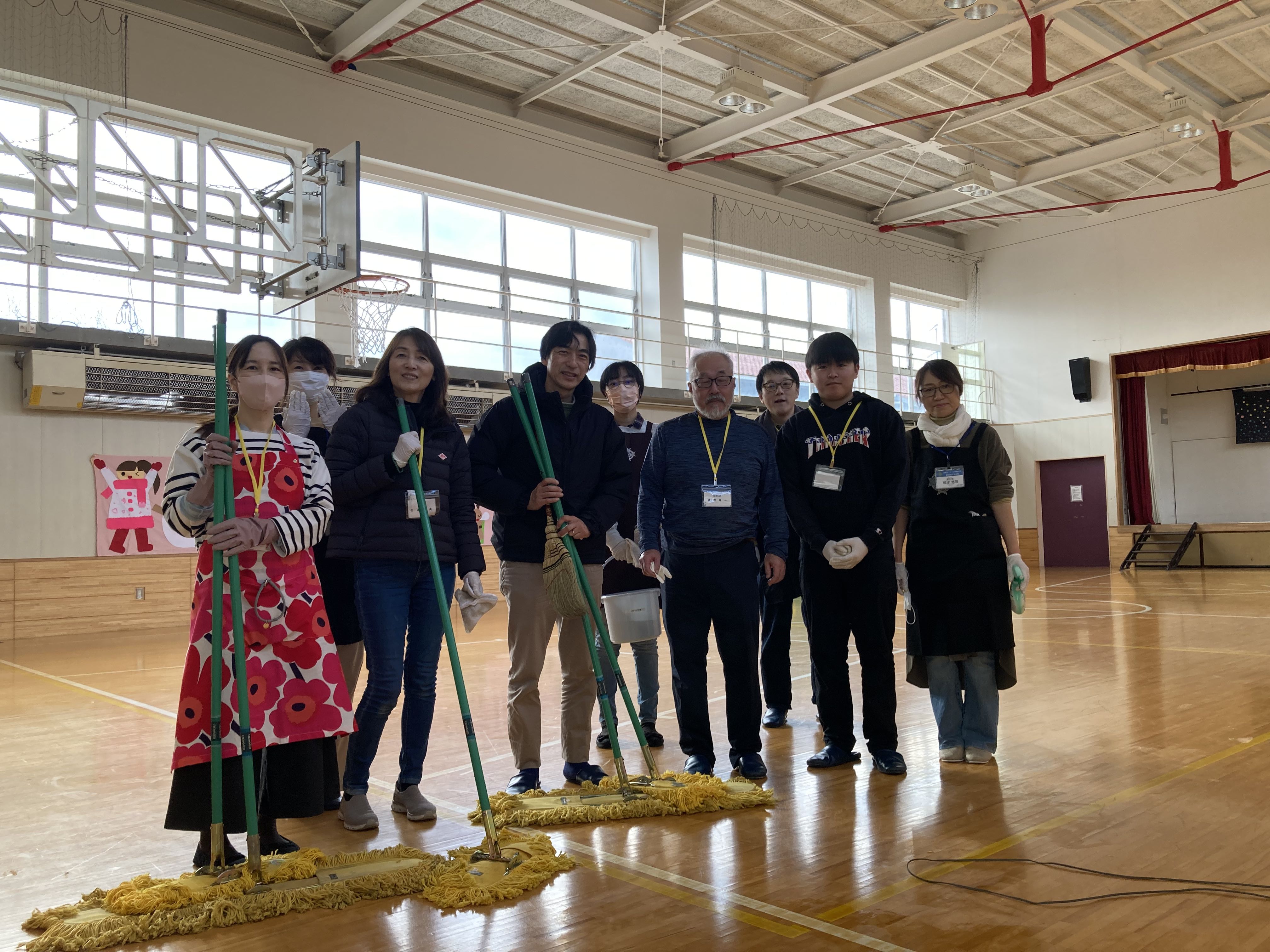 三橋さん清掃写真